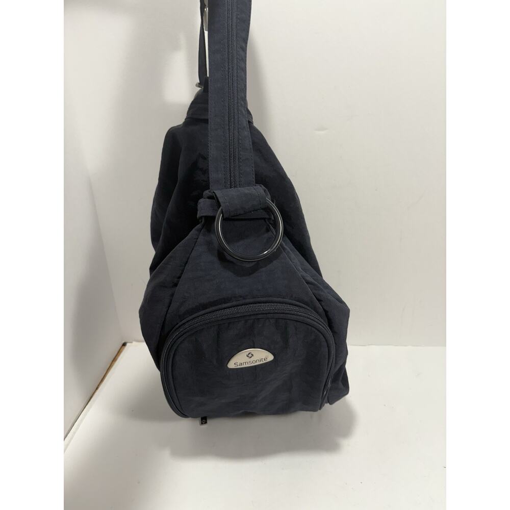 Samsonite Elegance Sling Backpack Diaper Bag Dark Navy Blue Juvenile Products